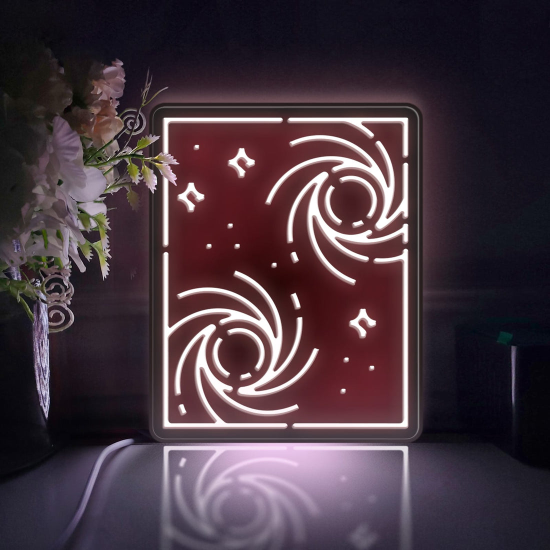 Constellation Led Light Box, Space Galaxy Wall Art Decor, Personalized Light Sign, Rgb Desktop Decorations, Bedroom Decor, Gift For Kids