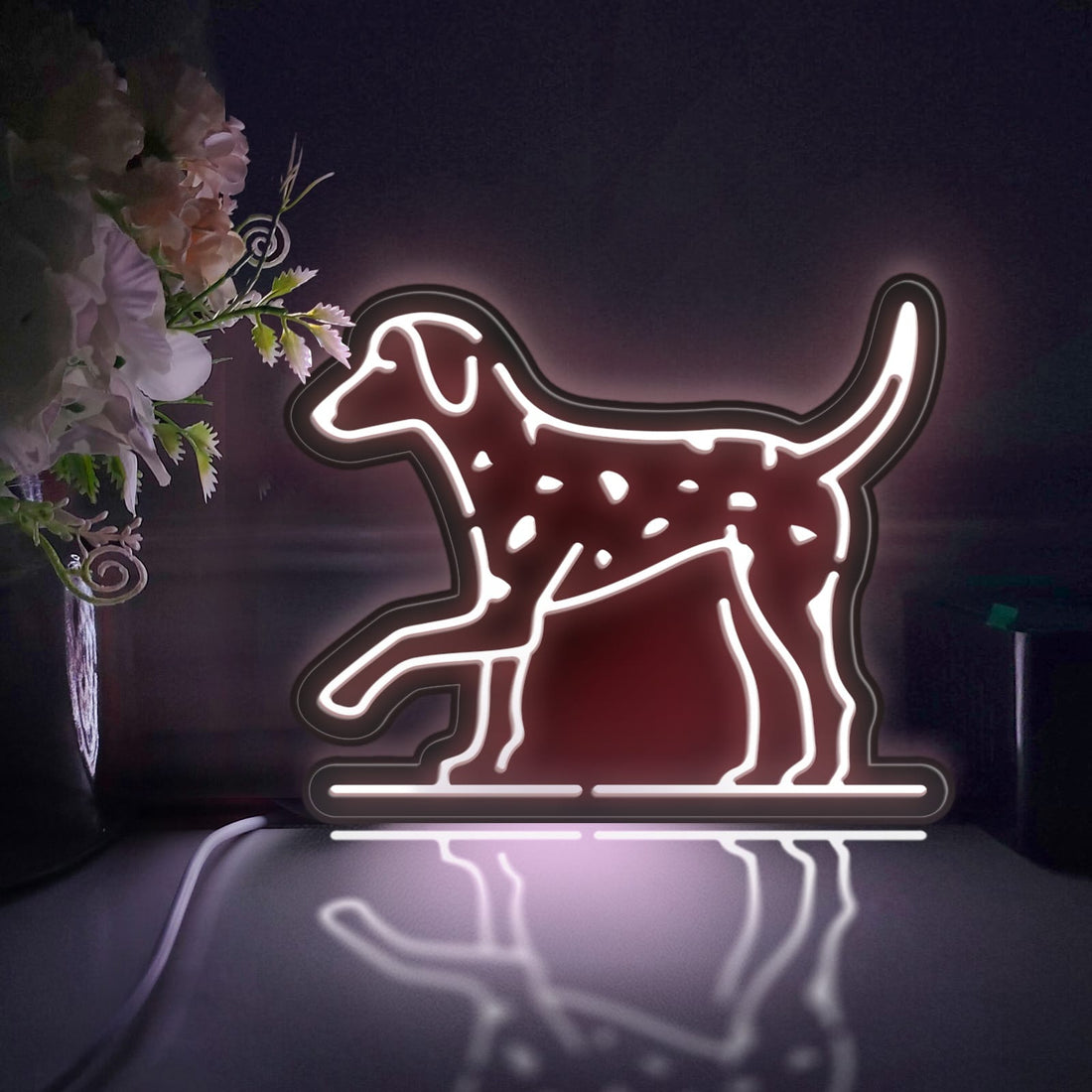 Dog Breed Dalmatian Led Light Box, Pet Dog Wall Art Decor, Light Sign, Desktop Decorations, Bedroom Decor, Gift For Dog Lovers, Pet Owner