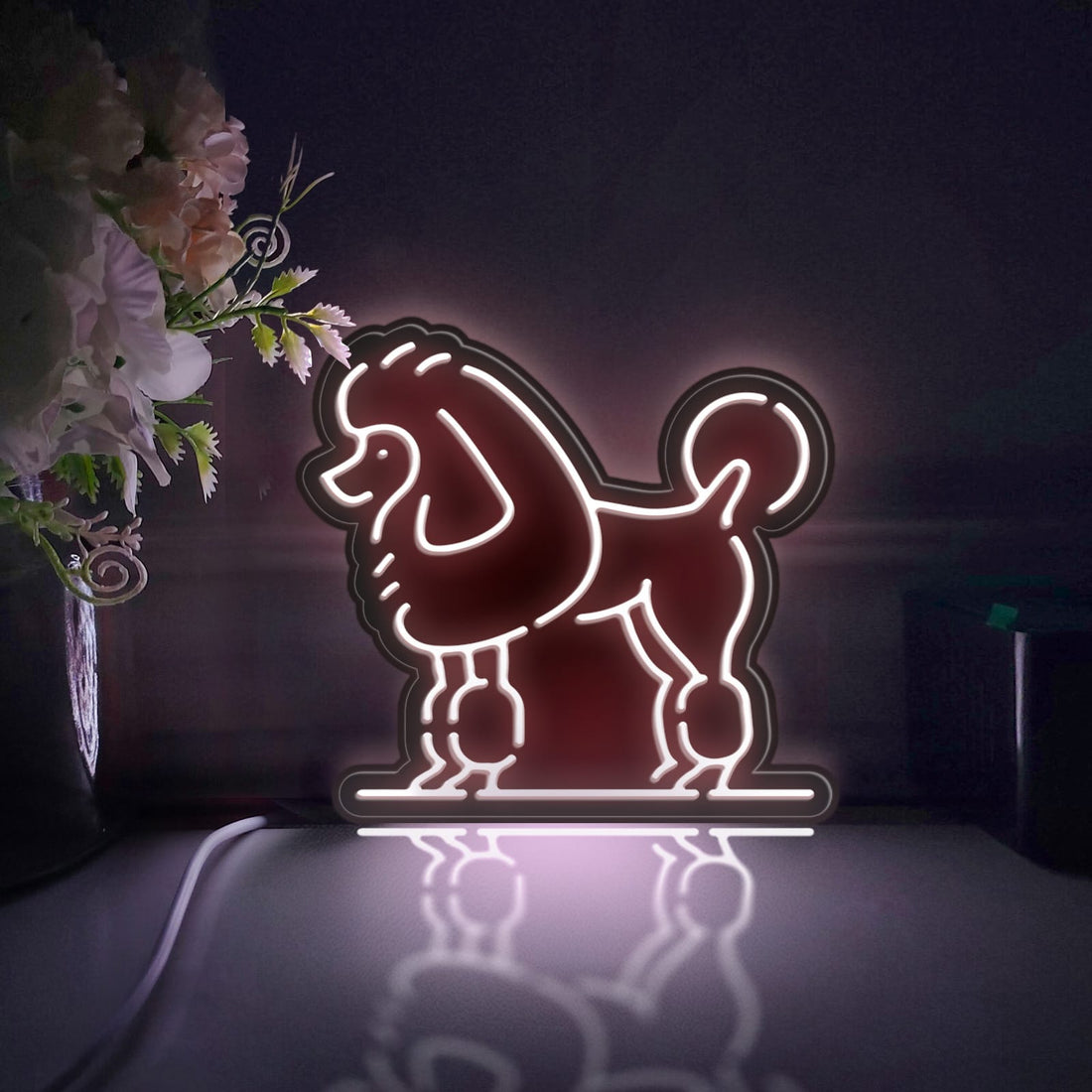 Dog Breed Dog Led Light Box, Pet Dog Wall Art Decor, Personalized Light Sign, Rgb Desktop Decorations, Bedroom Decor, Gift For Dog Lovers