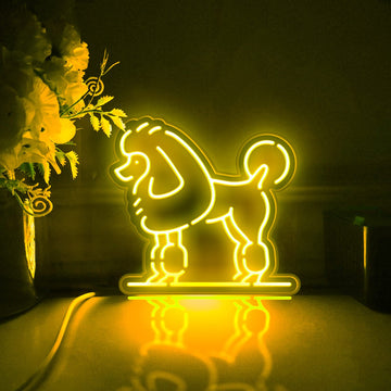 Dog Breed Dog Led Light Box, Pet Dog Wall Art Decor, Personalized Light Sign, Rgb Desktop Decorations, Bedroom Decor, Gift For Dog Lovers