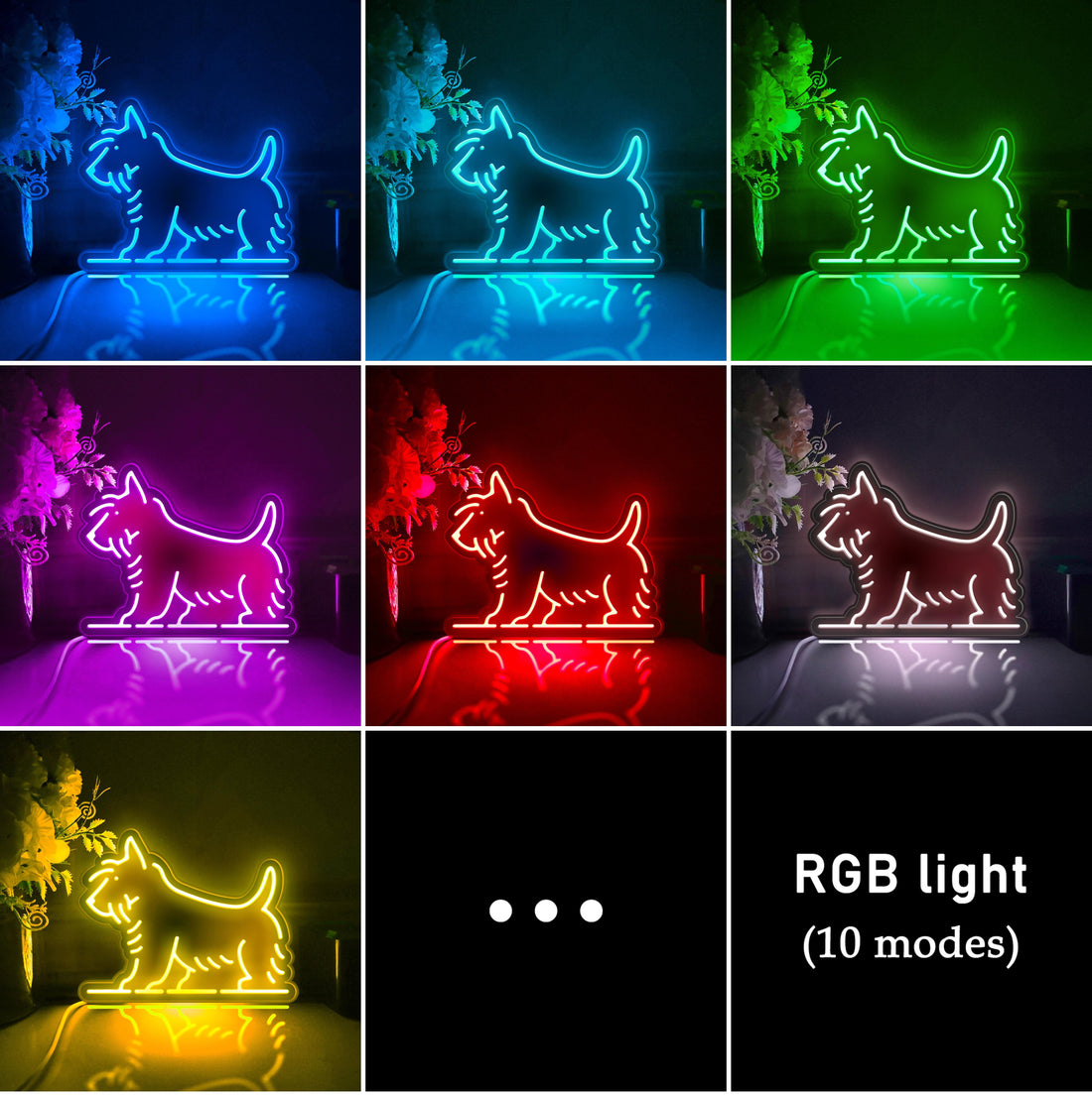 Dog Breed Dog Led Light Box, Pet Dog Wall Art Decor, Light Sign, Desktop Decorations, Bedroom Decor, Gift For Dog Lovers, Pet Owner