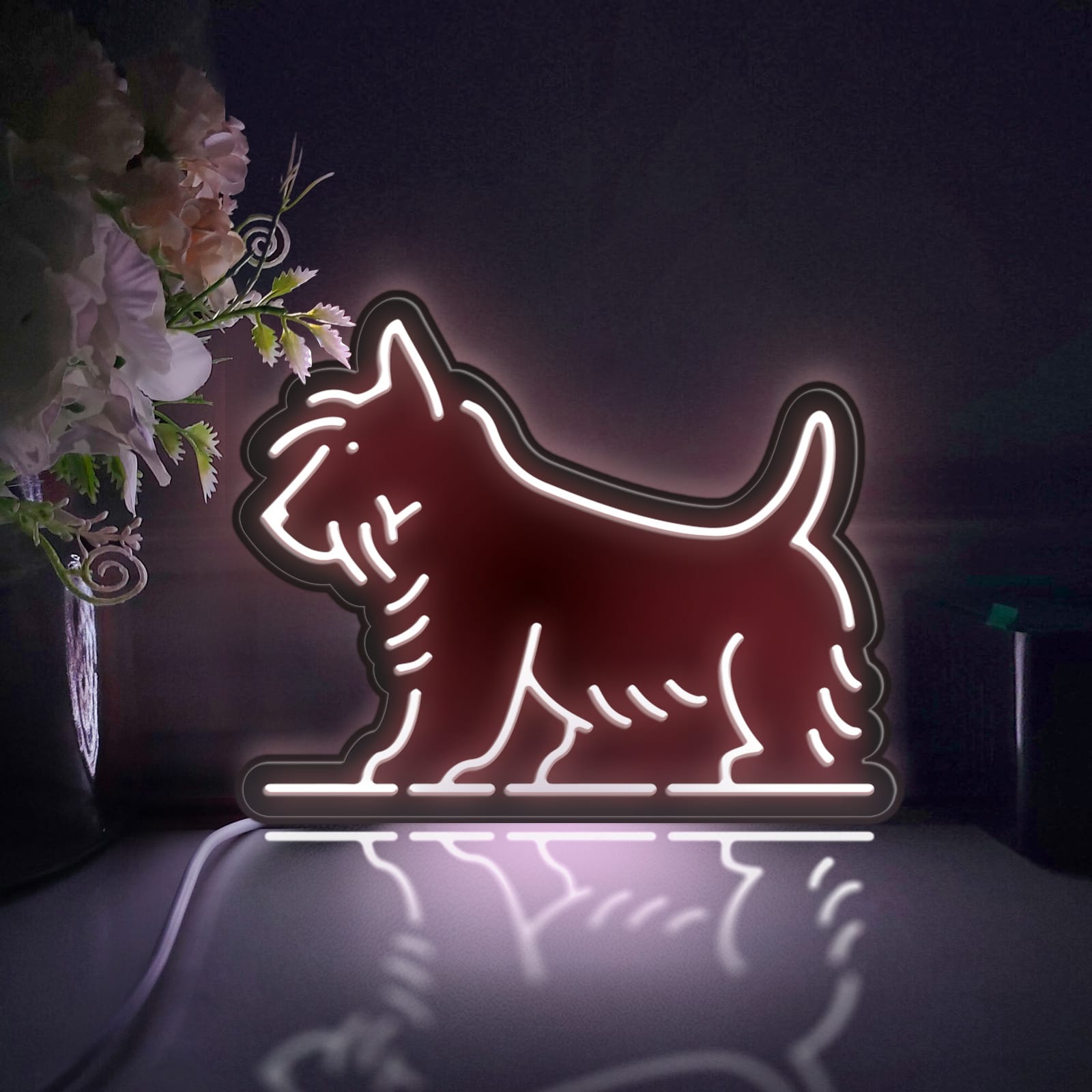 Dog Breed Dog Led Light Box, Pet Dog Wall Art Decor, Light Sign, Desktop Decorations, Bedroom Decor, Gift For Dog Lovers, Pet Owner