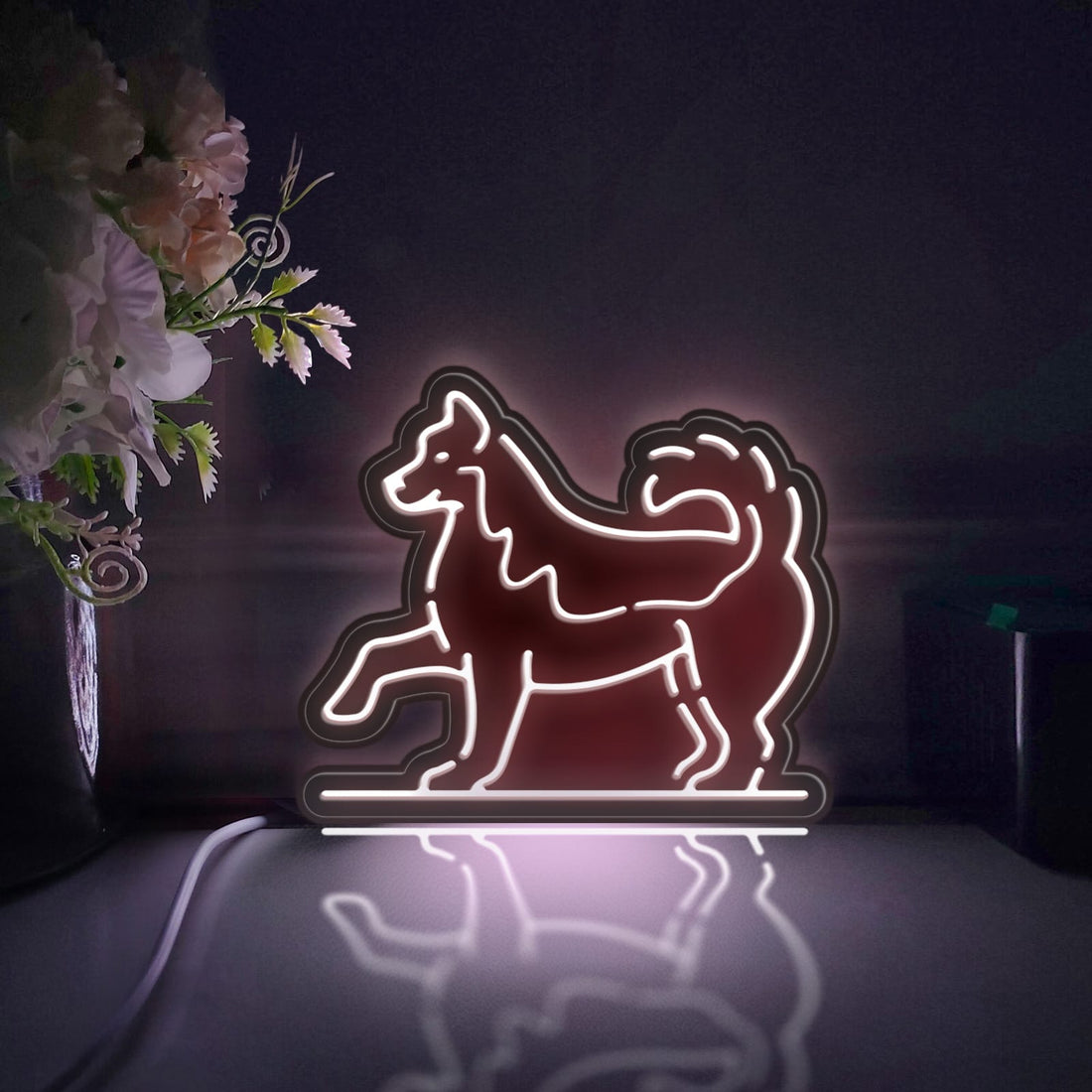 Breed Dog Led Light Box, Pet Dog Wall Art Decor, Light Sign, Desktop Decorations, Bedroom Decor, Gift For Dog Enthusiasts, Pet Lover