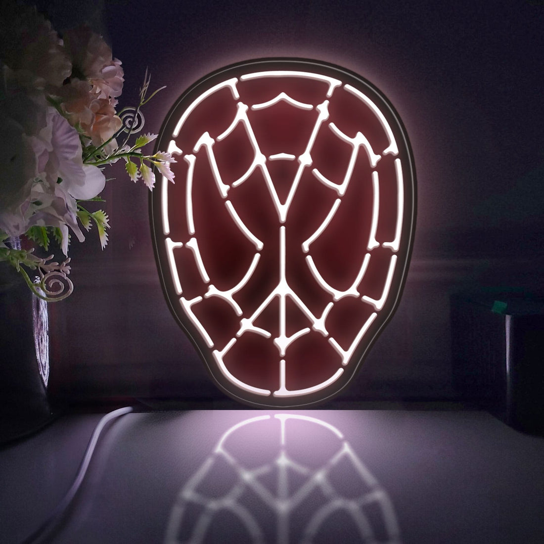 Spider-man Led Light Box, Marvel Movie Wall Art Decor, Light Sign, Desktop Decorations, Gift For Marvel Fans, Comic Book Enthusiasts