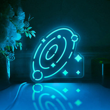 Galaxy Led Light Box, Planet Wall Art Decor, Light Sign, Desktop Decorations, Bedroom Decor, Gift For Astronomy Lovers, Sci-fi Fans