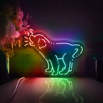 Barking Golden Retriever Led Light Box, Pet Dog Wall Art Decor, Light Sign, Desktop Decorations, Gift For Dog Lovers, Pet Owners