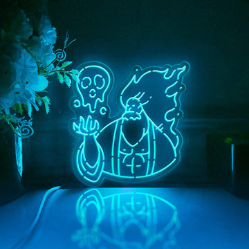 Mythological Hades Led Light Box, Gods And Ghosts Wall Art Decor, Light Sign, Desktop Decorations, Bedroom Decor, Gift For Mythology Lovers