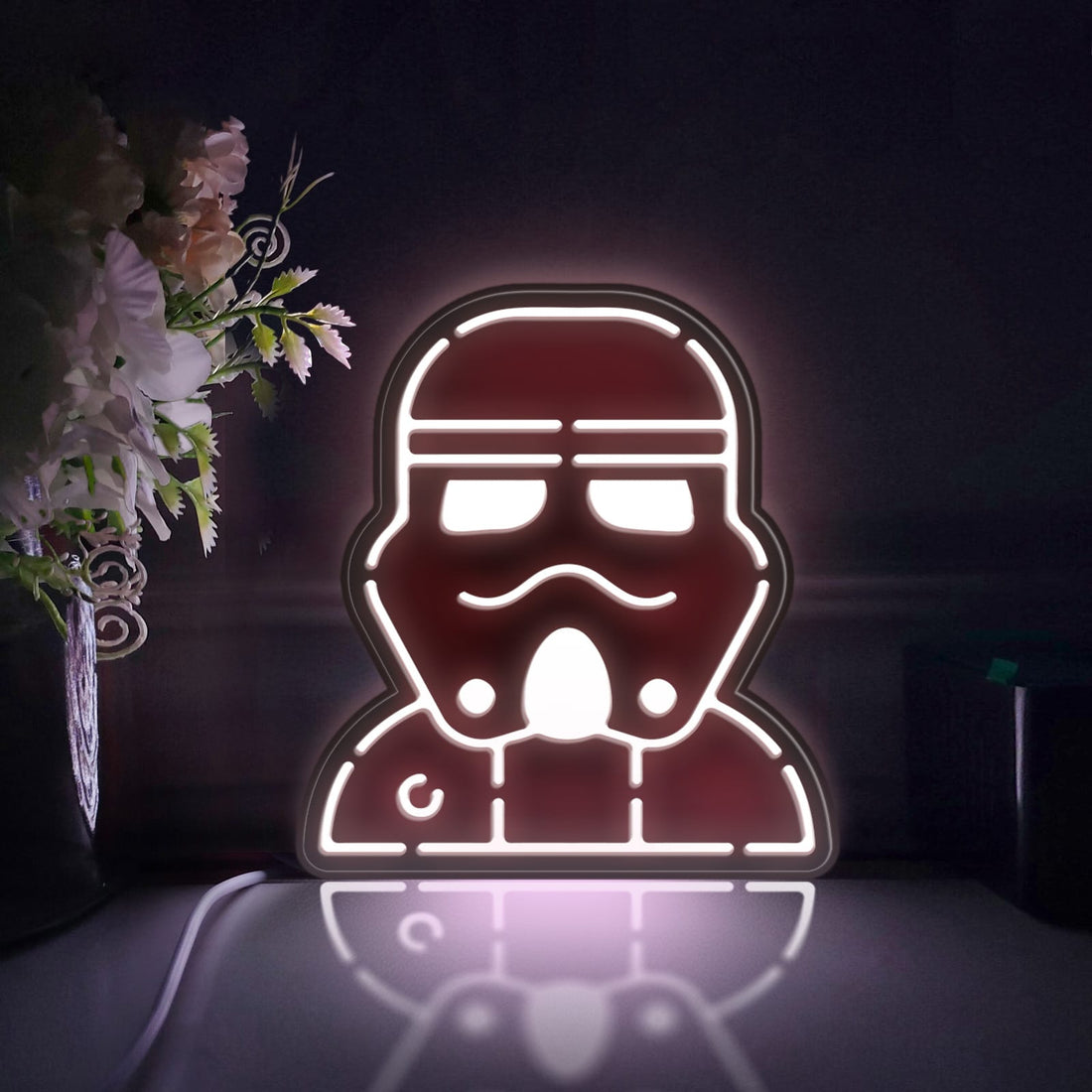 Knight Soldier Led Light Box, Wall Art Decor, Personalized Light Sign, Rgb Desktop Decorations, Bedroom Decor, Gift For History Buffs