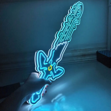 Legend of Zelda Master Sword LED Light, Master Sword Decoration, Master Sword Ornaments, Master Sword Led Wall Art, Sword Toys For Child