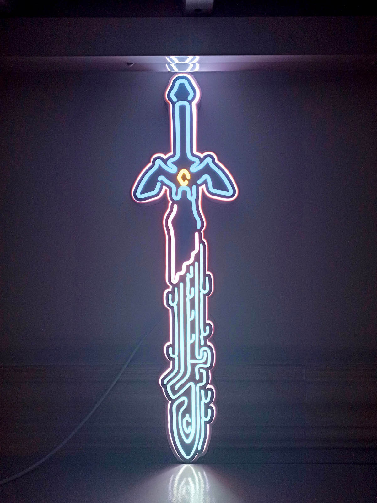 Legend of Zelda Master Sword LED Light, Master Sword Decoration, Master Sword Ornaments, Master Sword Led Wall Art, Sword Toys For Child