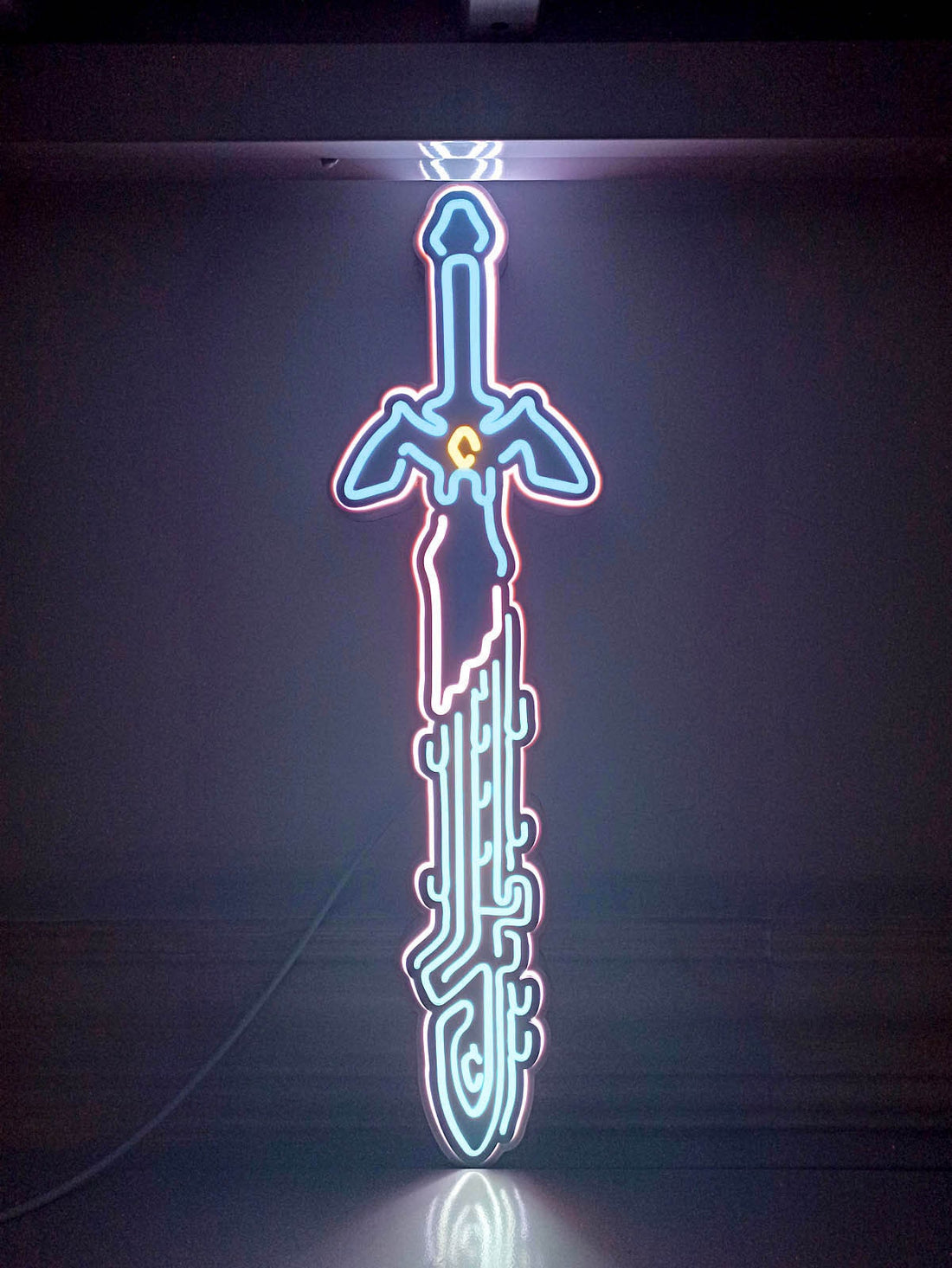 Legend of Zelda Master Sword LED Light, Master Sword Decoration, Master Sword Ornaments, Master Sword Led Wall Art, Sword Toys For Child