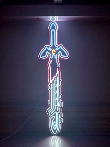 Legend of Zelda Master Sword LED Light, Master Sword Decoration, Master Sword Ornaments, Master Sword Led Wall Art, Sword Toys For Child