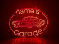 Personalized Name Garage Light Sign, Man Cave Sign, Names Led Light, Desktop Decorations, Wall Hangings, Gift for Him, Father's Day Gift