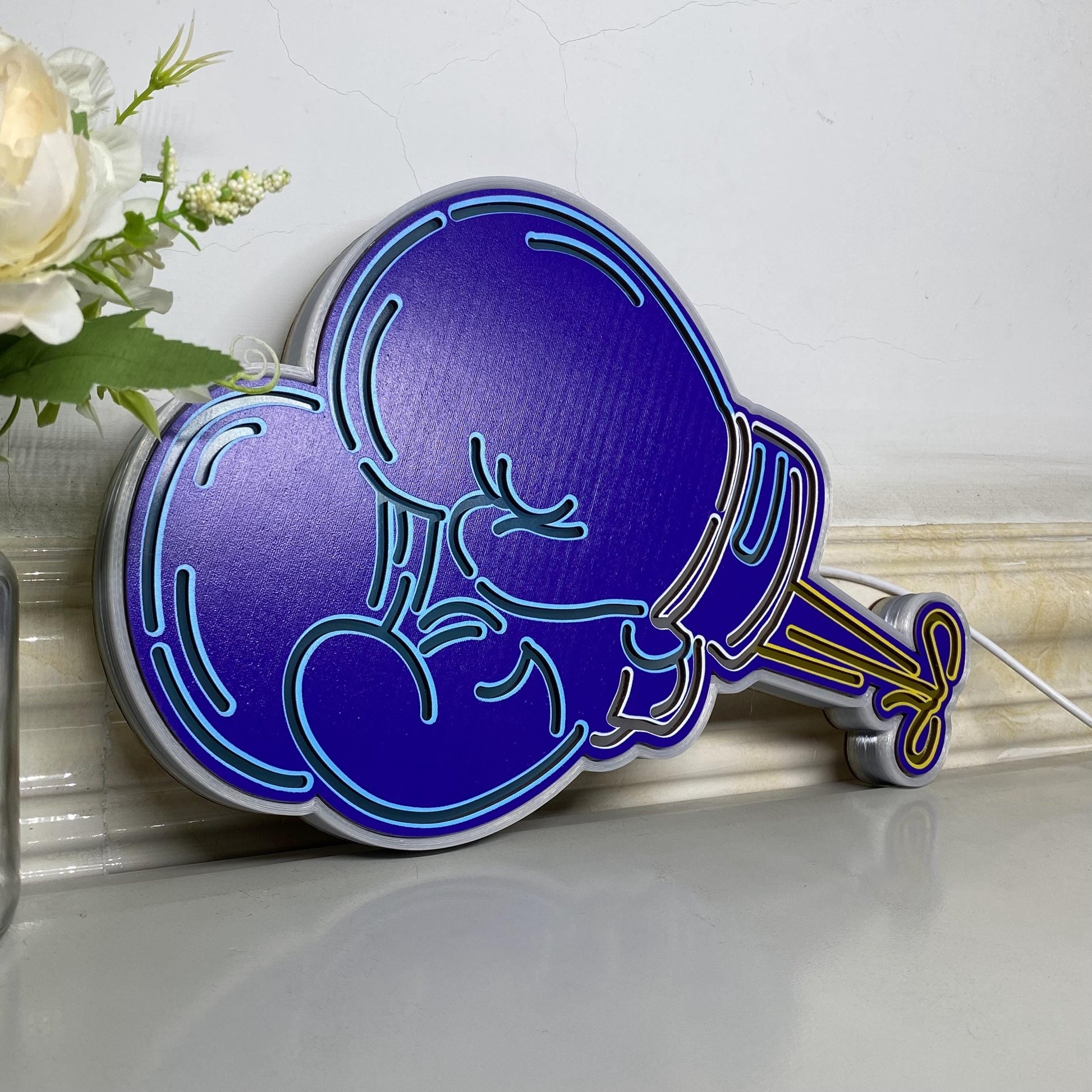 Boxing Gloves LED Light Box, Boxing Gloves Sign, Boxing Neon Sign, , Boxers Gift, Sport Room Bedroom Wall Decor, Boxing Gym Neon Decorations