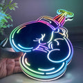 Boxing Gloves LED Light Box, Boxing Gloves Sign, Boxing Neon Sign, , Boxers Gift, Sport Room Bedroom Wall Decor, Boxing Gym Neon Decorations