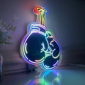 Boxing Gloves LED Light Box, Boxing Gloves Sign, Boxing Neon Sign, , Boxers Gift, Sport Room Bedroom Wall Decor, Boxing Gym Neon Decorations