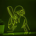 Cricket Player Sports Game Sports EL Wire Wall Art for Cricket Fans & Stadium-Themed Rooms - myneonup