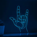 Hand I Love You Sign Valentine Wedding Neon Light Festive EL Wire Decor for Party & Home Wall Art - myneonup
