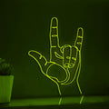 Hand I Love You Sign Valentine Wedding Neon Light Festive EL Wire Decor for Party & Home Wall Art - myneonup