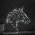 Horse Handmade EL Wire Animal Wall Art for Bedroom & Farmhouse Decor - myneonup