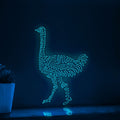 Ostrich One Line EL Wire Neon Sign - Ideal for Bird & Nature Lovers Wall Decor - myneonup