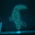 Toucan One Line EL Wire Neon Sign - Ideal for Nature Lovers, Perfect for Home Decor - myneonup