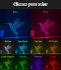 Hummingbird Single Line EL Wire Neon Sign - Ideal for Bird & Nature Lovers Wall Decor - myneonup