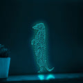 Standing Meerkat One Line EL Wire Neon Sign - Ideal for Animal & Nature Lovers Wall Decor - myneonup