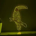 Toucan One Line EL Wire Neon Sign - Ideal for Nature Lovers, Perfect for Home Decor - myneonup