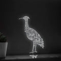 Heron One Line EL Wire Neon Sign - Ideal for Bird & Nature Lovers Wall Decor - myneonup