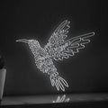 Hummingbird Single Line EL Wire Neon Sign - Ideal for Bird & Nature Lovers Wall Decor - myneonup