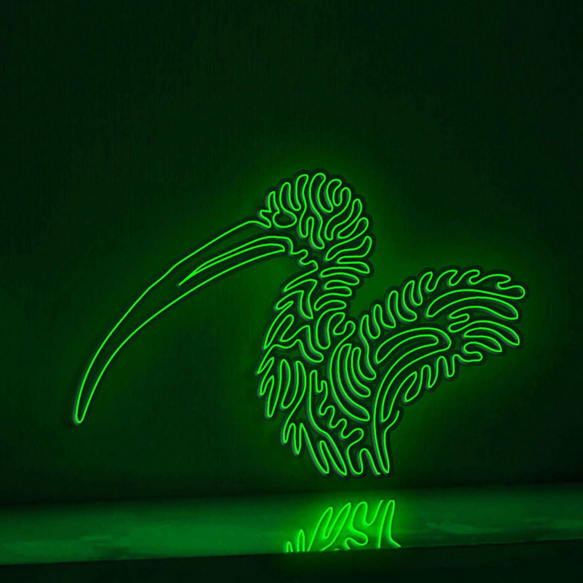 Ibis One Line EL Wire Neon Sign - Ideal for Bird & Nature Lovers Wall Decor - myneonup