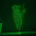 Woodpecker One Line EL Wire Neon Sign - Ideal for Bird & Nature Lovers Wall Decor - myneonup
