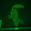 Toucan One Line EL Wire Neon Sign - Ideal for Nature Lovers, Perfect for Home Decor - myneonup