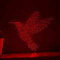 Hummingbird Single Line EL Wire Neon Sign - Ideal for Bird & Nature Lovers Wall Decor - myneonup