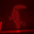 Toucan One Line EL Wire Neon Sign - Ideal for Nature Lovers, Perfect for Home Decor - myneonup