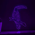 Toucan One Line EL Wire Neon Sign - Ideal for Nature Lovers, Perfect for Home Decor - myneonup