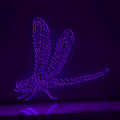 Dragonfly One Line EL Wire Neon Sign - Friendly Insect Light Art - myneonup