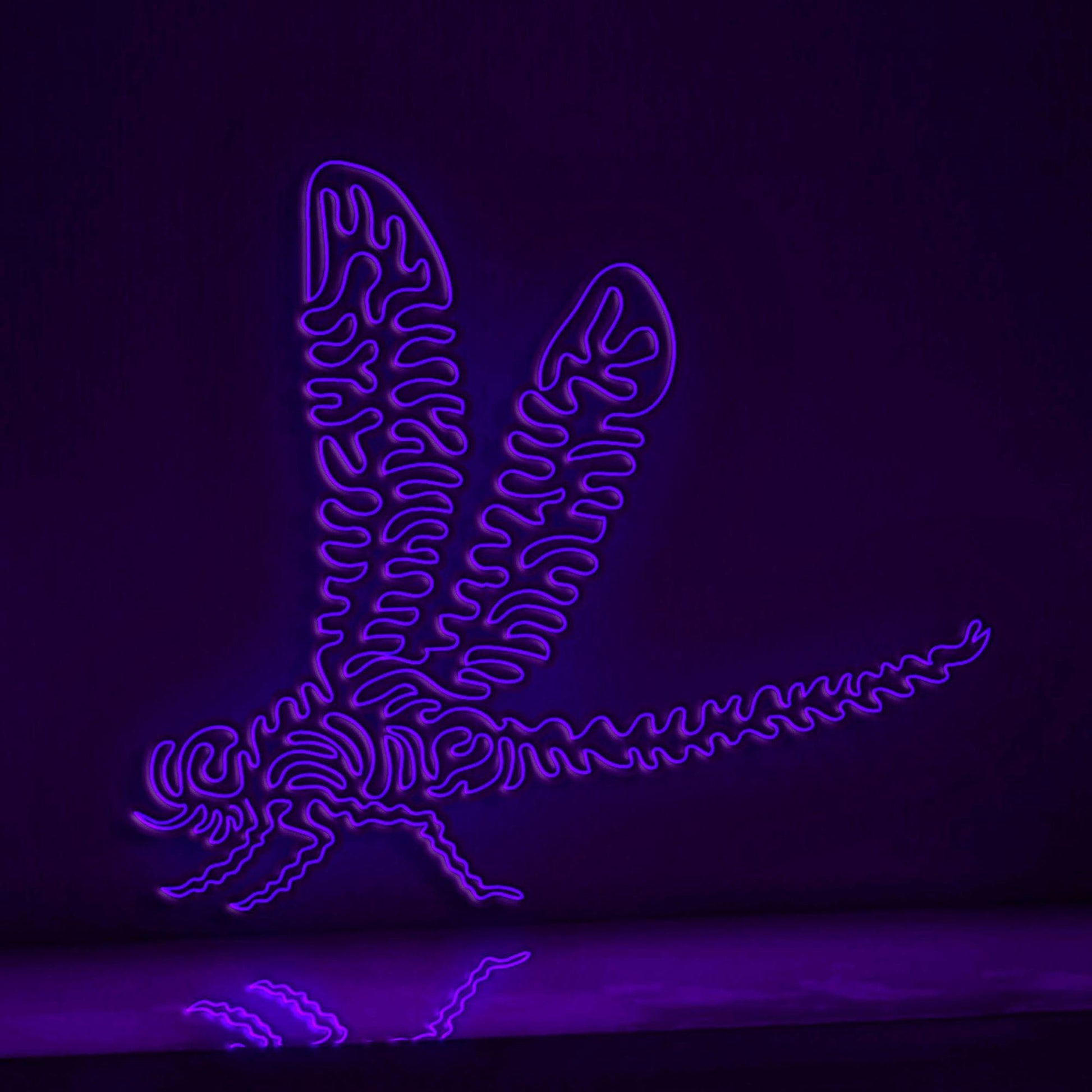Dragonfly One Line EL Wire Neon Sign - Friendly Insect Light Art - myneonup