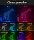 Giraffe One Line EL Wire Neon Sign - Tallest Mammal Lihght Art, Ideal for Boho Room Decor, Animal Lovers - myneonup