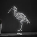 Ibis One Line EL Wire Neon Sign - Curved Bill Bird, Ideal for Tropical Themed Decor - myneonup