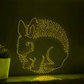 Rabbit One Line EL Wire Neon Sign 1 - Ideal for Kids' Rooms & Wall Decor - myneonup
