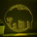 Elephant One Line EL Wire Neon Sign - Standing Giant Light Decor - myneonup