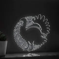 Turkey One Line EL Wire Neon Sign - Thanksgiving Decor - myneonup