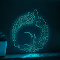 Rabbit One Line EL Wire Neon Sign 2 - Ideal for Kids' Rooms & Wall Decor - myneonup