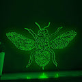 Adorable Bee One Line EL Wire Neon Sign - Social Insect Decor - myneonup