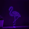 Flamingo One Line EL Wire Neon Sign - Exotic Bird Decor - myneonup