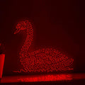 Swan One Line EL Wire Neon Sign - Swimming Bird Decor - myneonup