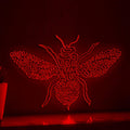 Adorable Bee One Line EL Wire Neon Sign - Social Insect Decor - myneonup