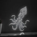 Squid One Line EL Wire Neon Sign - Sea Creature Wall Decor - myneonup